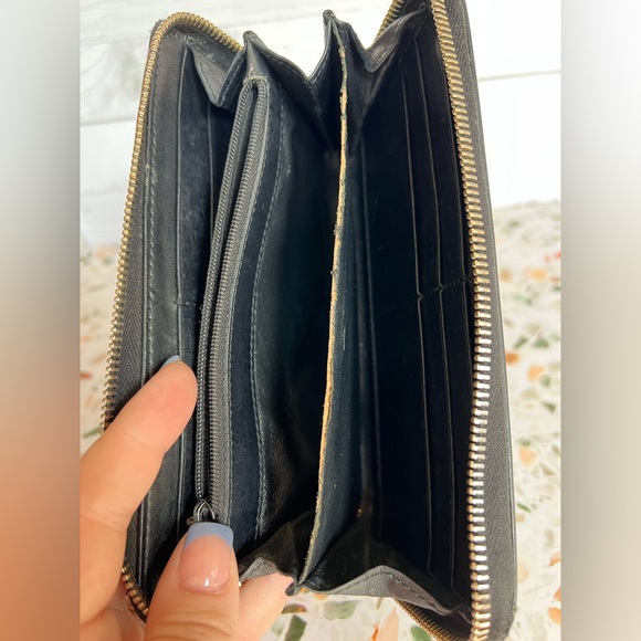 GUCCI Leather & Bamboo Wallet - Picture 8 of 14